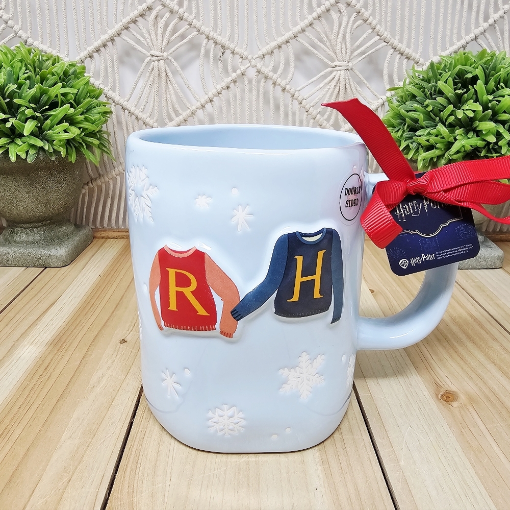 Rae Dunn Harry Potter Ron & Harry Sweater Weather Mug